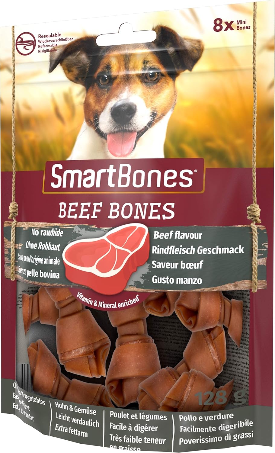 SmartBones Beef Mini 8 Pk